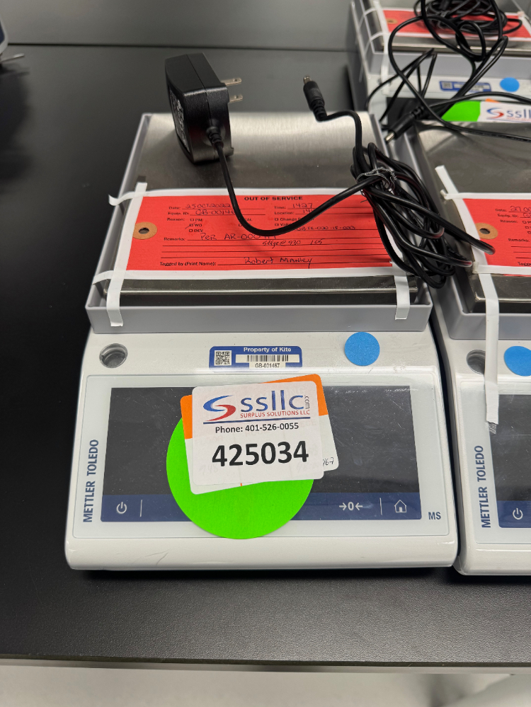 Image of Mettler Toledo MS Digital Scale